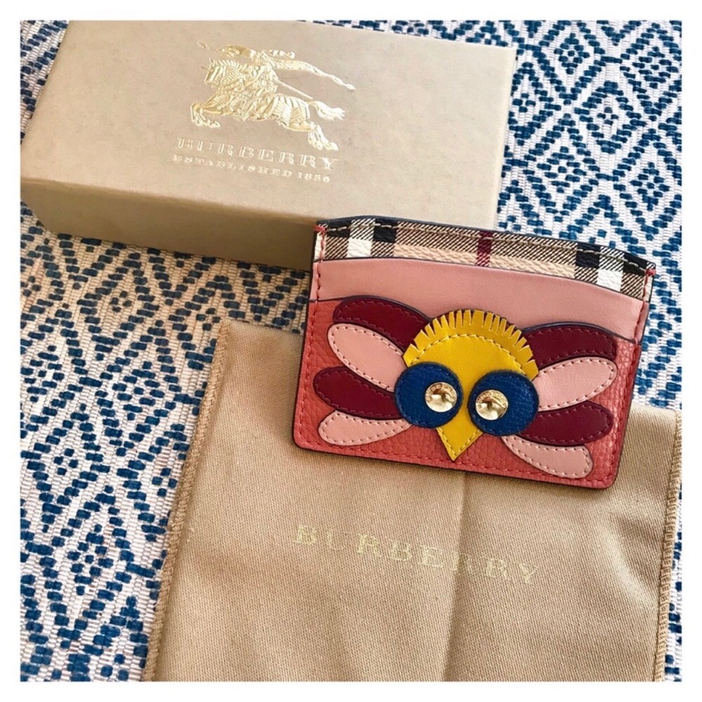 🆕BURBERRY || UK Exclusive Leather Card Case 🇬🇧